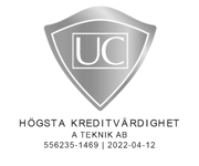 Högsta kreditvärdighet UC